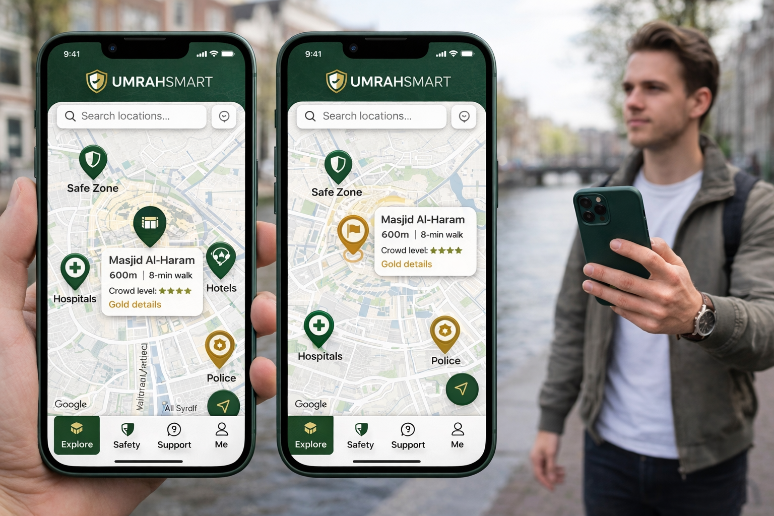 Umrahsmart app preview
